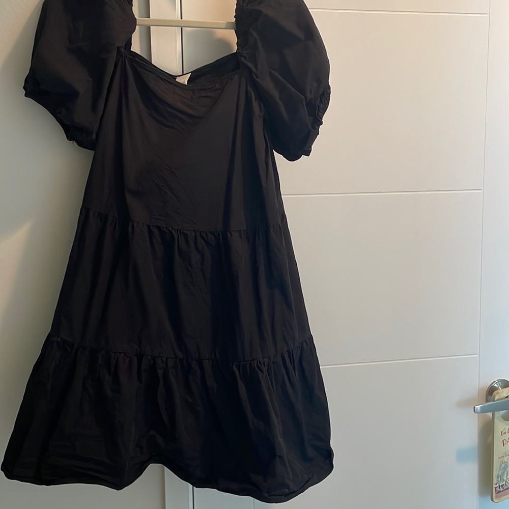 H&M black dress